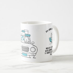 Funny Bon Voyage Gift Personalisierter Reisender Kaffeetasse