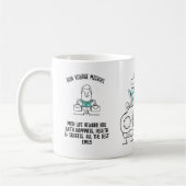 Funny Bon Voyage Gift Personalisierter Reisender Kaffeetasse (Links)