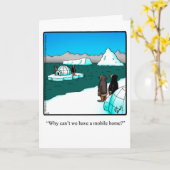 Funny Bon Voyage Spaß Grußkarte Karte (Gelbe Blume)