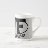 Funny Bone China Tasse "Welcome to Florida" (Rechts)