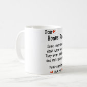 Funny Bonus Vater Kaffeetasse (Vorderseite Links)