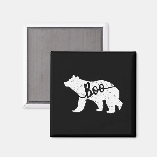 Funny Boo Bear Nickname Matching Shirt Magnet (Vorderseite/Rückseite)