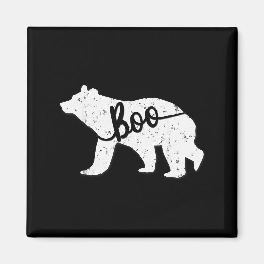 Funny Boo Bear Nickname Matching Shirt Magnet (Vorne)