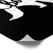 Funny Boo Bear Nickname Matching Shirt Poster (Ecke)