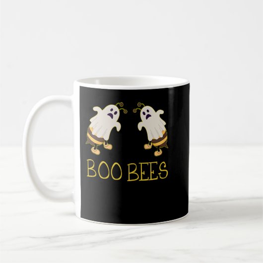 Funny Boo Bees DIY Halloween Paar Matching Women Kaffeetasse (Links)