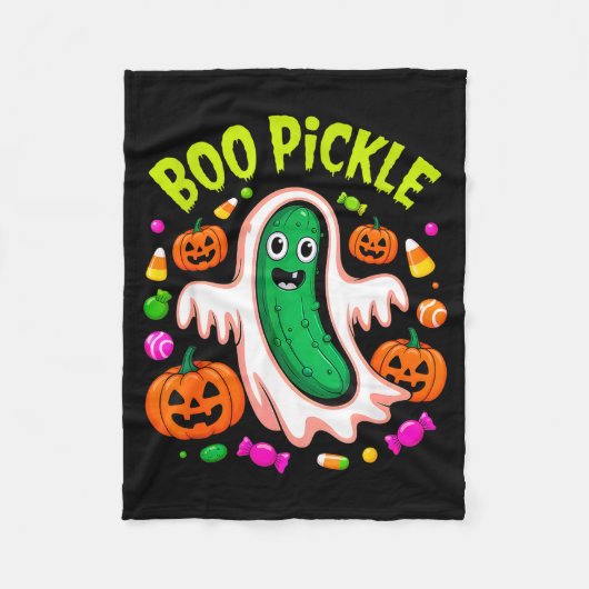Funny Boo Ckle Halloween Party Costume Soky  Fleecedecke (Vorderseite)