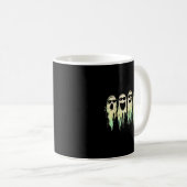 Funny Boo Cute Ghost Halloween Soky Fall Season Vi Kaffeetasse (VorderseiteRechts)