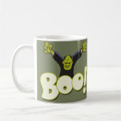 Funny BOO Frankenstein Monster Halloween Kaffeetasse (Links)