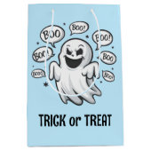 Funny Boo Ghost Mittlere Geschenktüte (Vorderseite)