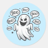 Funny Boo Ghost Sticker Set (Vorderseite)