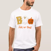 Funny Boo Halloween Men-T - Shirt (Vorderseite)