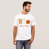 Funny Boo Halloween Men-T - Shirt (Vorne ganz)