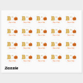Funny Boo Halloween Sticker (Blatt)