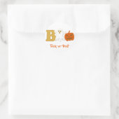 Funny Boo Halloween Sticker (Tasche)