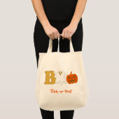 Funny Boo Halloween Tote Bag Tragetasche (Vorderseite (Produkt))