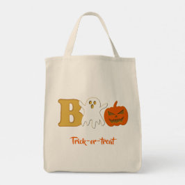 Funny Boo Halloween Tote Bag Tragetasche
