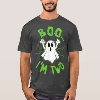 Funny' Boo Ich bin 2 Halloween Kostümgespenst T-Shirt