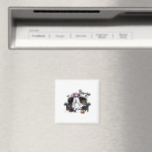 Funny Boo Jee Ghost Halloween Boo Jee Ghost Spooky Magnet (In Situ (Geschirrspüler))
