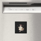 Funny Boo Jee Ghost Halloween Boo Jee Ghost Spooky Magnet (In Situ (Geschirrspüler))
