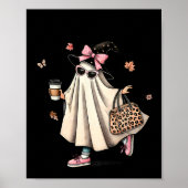 Funny Boo Jee Ghost Halloween Boo Jee Ghost Spooky Poster (Vorne)