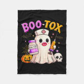 Funny Boo Tox ästhetische Krankenschwester Ghost S Fleecedecke (Vorderseite)
