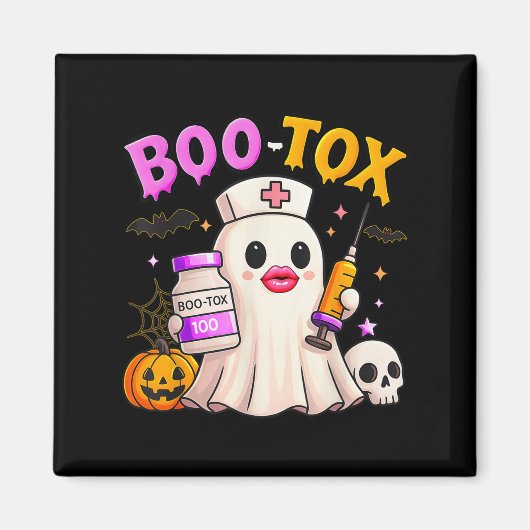 Funny Boo Tox ästhetische Krankenschwester Ghost S Magnet (Vorne)