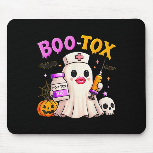 Funny Boo Tox ästhetische Krankenschwester Ghost S Mousepad (Vorne)