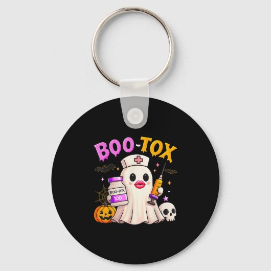 Funny Boo Tox ästhetische Krankenschwester Ghost S Schlüsselanhänger (Vorderseite)