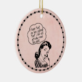 Funny Book Club Keramik Ornament (Rechts)