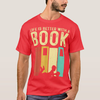 Funny Book Lover Design Männer Frauen lesen Leser T-Shirt