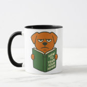 Funny Book Lover Dog Mug Dog Mom Dog Dad Tasse (Links)