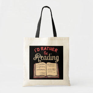 Funny Book Lover Geschenke für Leser Ich würde e Tragetasche