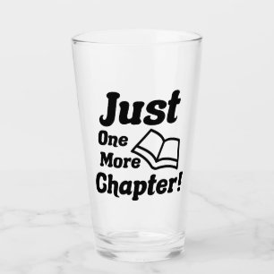 Funny Book Lover Glas