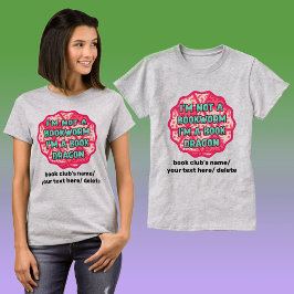 Funny Book Lover Quote Retro Typografie - Custom T-Shirt