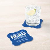 Funny Book Lover Read All Day Modern Typografy Untersetzer (Vor Ort)