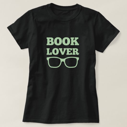Funny Book Lover Reading Glasses T-Shirt (Design vorne)