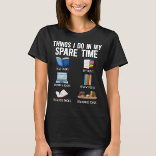 Funny Book Lover Spaß Bookworm Reader T-Shirt