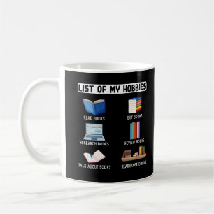 Funny Book Lover Spaß Bookworm Reading Kaffeetasse