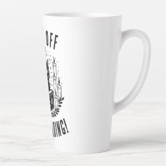 Funny Book Lovers Back Off Ich lese Milchtasse (Rechts)