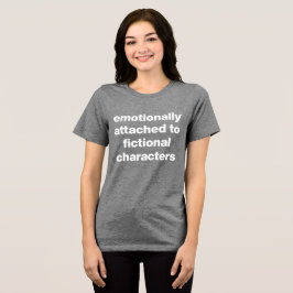 Funny Book Lovers Zitat über moderne Typografie Tri-Blend Shirt