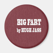 FUNNY BOOK NAMES : Pronounce Loud LOWPRICE GIFTS Magnet (Vorne)