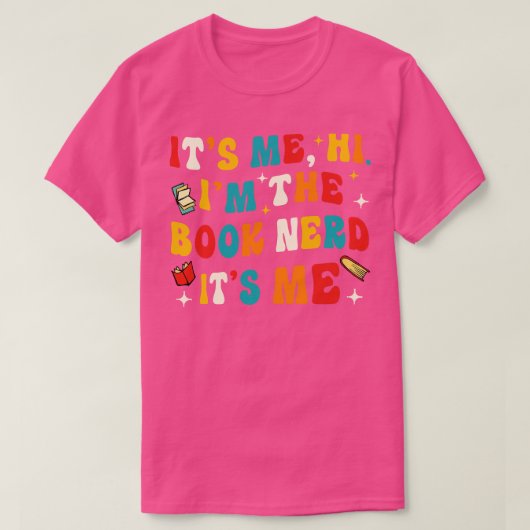 Funny Book Nerd Gift T-Shirt (Design vorne)