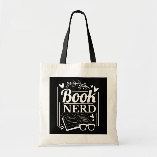 Funny Book Nerd Zitat Buchen Tragetasche (Vorne)