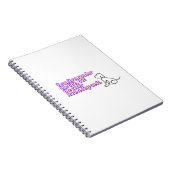 Funny Book Quote Spiral Notebook Notizblock (Rechte Seite)