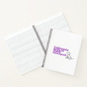 Funny Book Quote Spiral Notebook Notizblock (Innenseite)