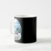 Funny Book Reader Halloween Reading Bookworm Racco Kaffeetasse (Vorderseite Links)