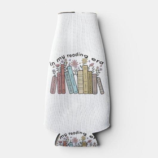 Funny Book Reader Zitat in meiner Leserzeit Groovy Flaschenkühler (Vorderseite)