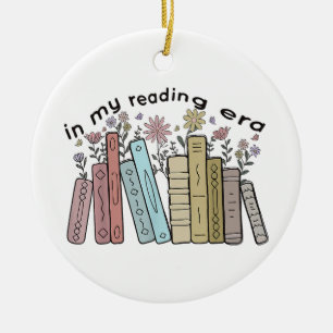 Funny Book Reader Zitat in meiner Leserzeit Groovy Keramik Ornament