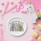 Funny Book Reader Zitat in meiner Leserzeit Groovy Pappteller (Party)