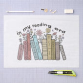 Funny Book Reader Zitat in meiner Leserzeit Groovy Seidenpapier (Handwerk)